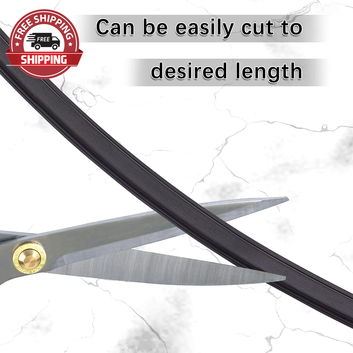 75 Inches Flexible Strip Insert Shower Door Strip