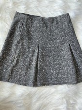 Abercrombie Kids Girls Sz. 8 Gray Pleated Skirt. Great Shape Material