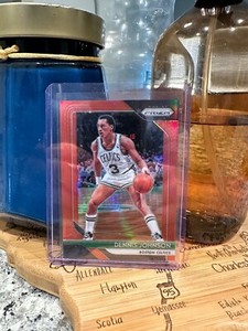 2018-19 Panini Prizm Red Refractor #'d /299 Dennis Johnson Boston Celtics No.245
