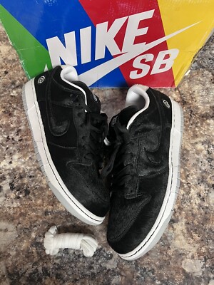 Nike sb black medicom Bearbrick size 12 cz5127001 bears panda black white  dunk | eBay