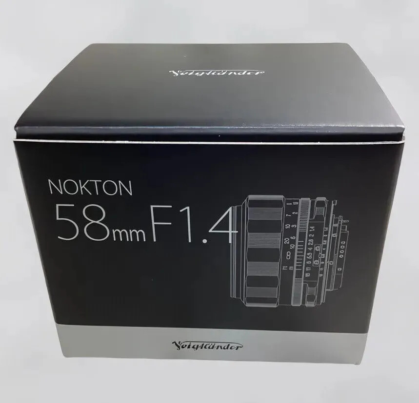 VOIGTLANDER NOKTON 58mm f1.4 SL II S Coshina Black Rim Nikon VOIGTLANDER NOKTON 58mm f1.4 SL II S Coshina Black Rim Nikon