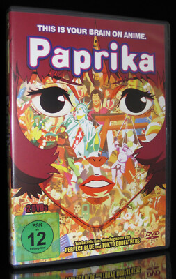 DVD PAPRIKA - 2 DISC-SET - Satoshi Kon (PERFECT BLUE + TOKYO GODFATHERS) * NEU *