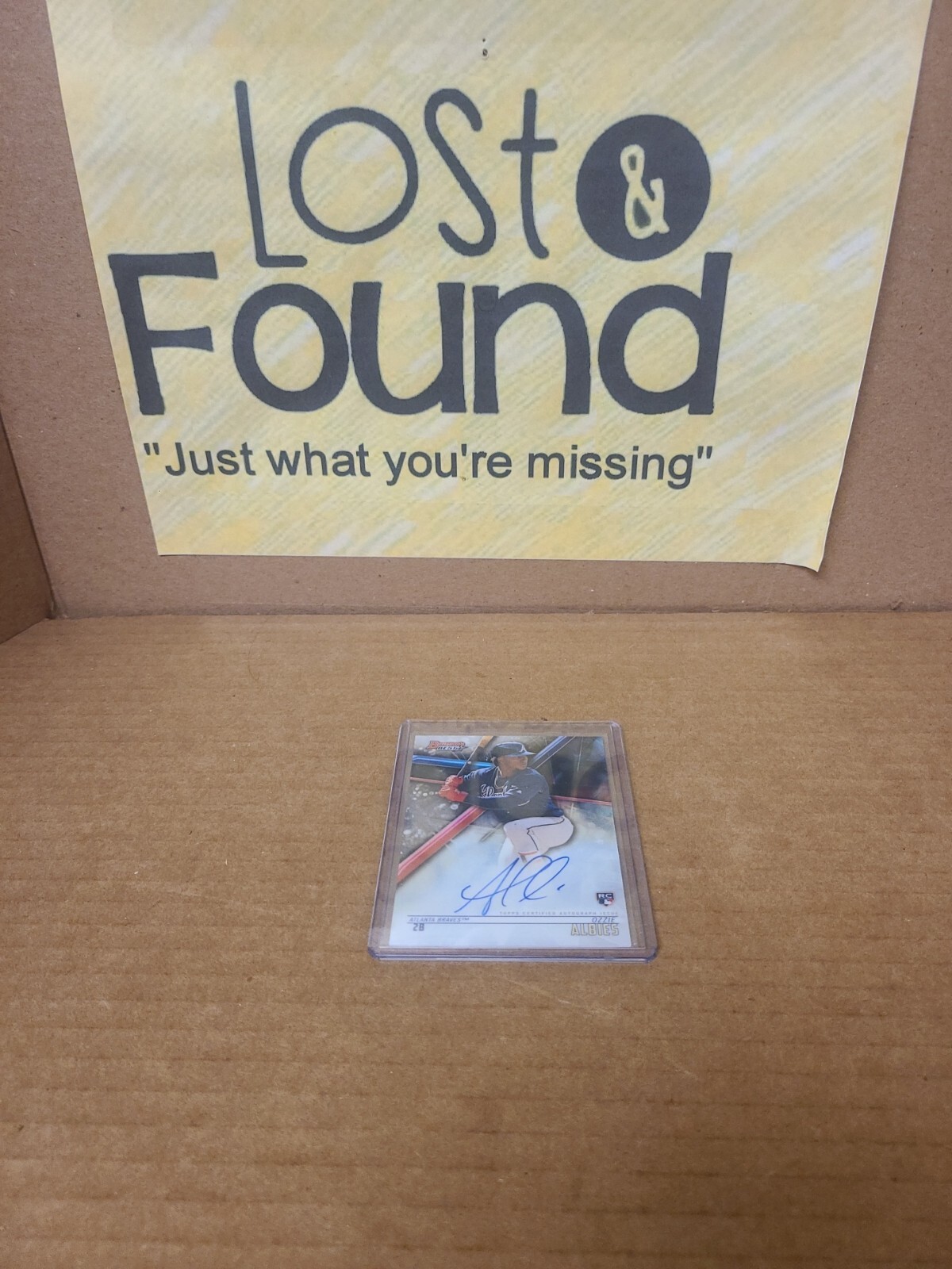 2018 Bowman's Best Best of 2018 Auto Ozzie Albies #B18-OA Rookie Auto RC