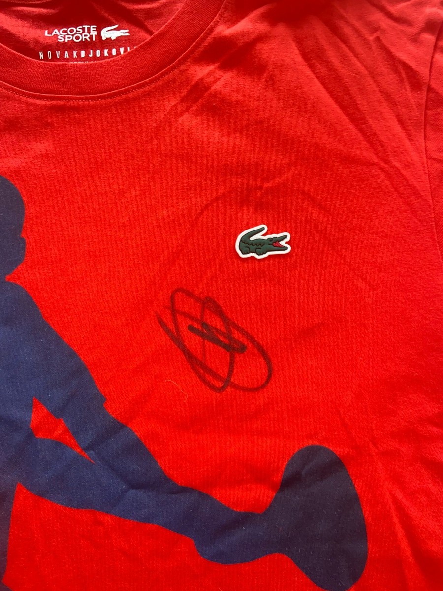 ラコステ テニスウェアNOVAK DJOKOVIC／ネームレタードTシャツ ラコステ テニスウェアNOVAK DJOKOVIC／ネームレタードTシャツ
