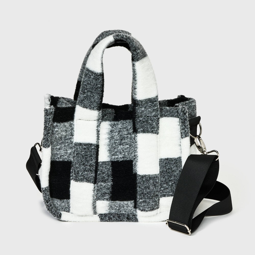 トートバッグ KARA Two-tone rhinestones mini handbag (HB320I4113 CBTSTR) Kara Two-tone Rhinestones Mini Handbag - Tote Bags - BeyondStyle