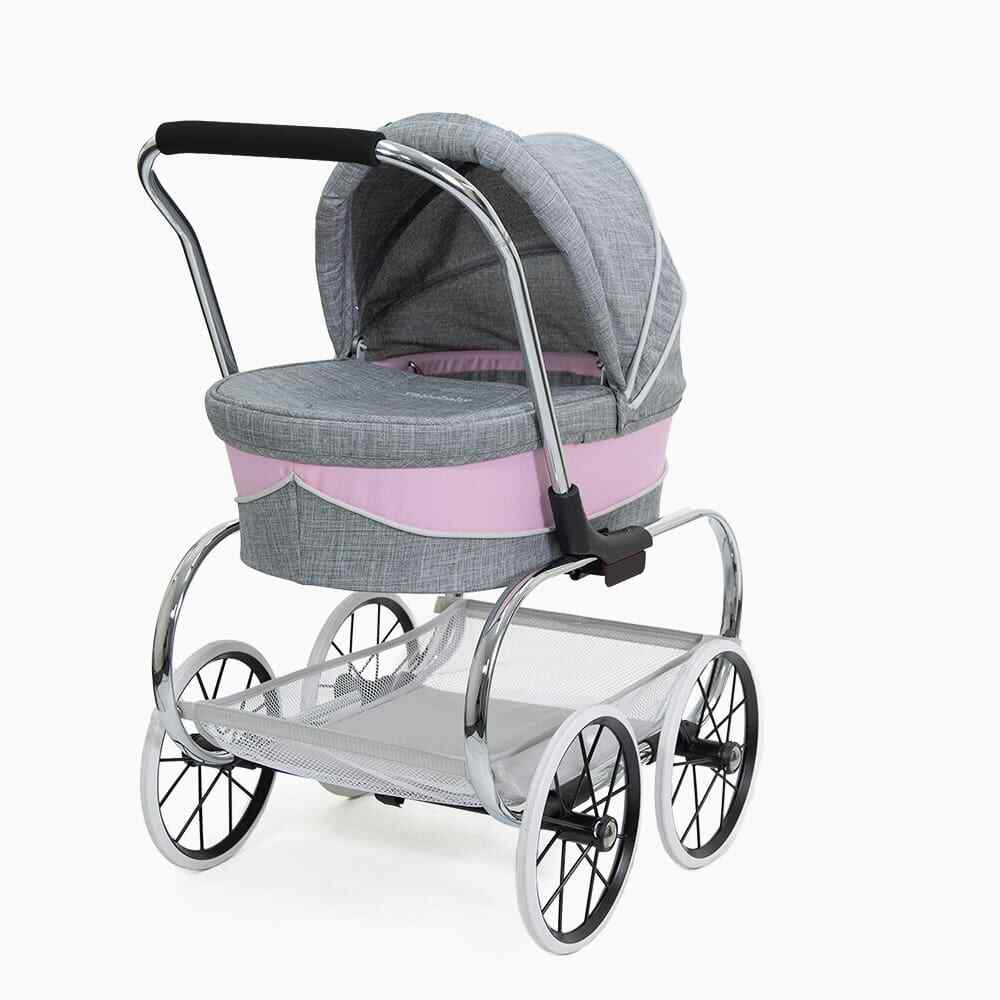 Valco Baby Just Like Mum Deluxe Princess Doll Pram Stroller -Hot