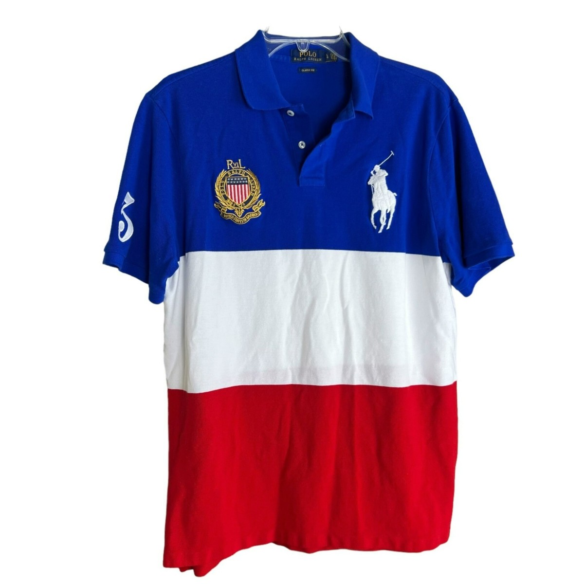 らるー　INSCRIRE Big Polo Shirt Men's Polo Shirt | Ralph Lauren