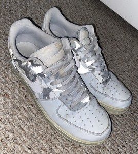 Air Force 1 Gris Reflectante Camo Talla 9.5 gran condición 823511-009 | eBay