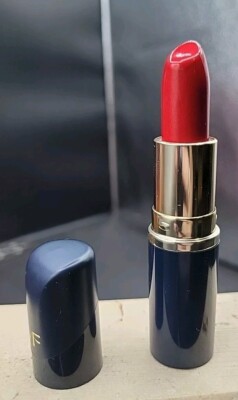 Max Factor Perle Lipstick Scarlet Ecarlate 602 .13 Red Discontinued New Rare