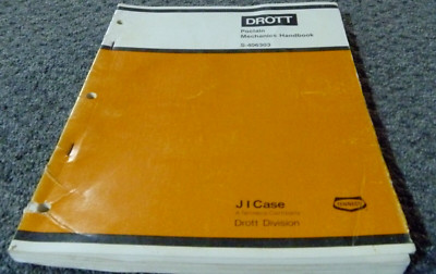 Drott Poclain 400CK Excavator Mechanics Handbook Service Manual S-406303 xz
