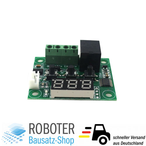 W1209 DC 12V Digitale Temperaturanzeige mit Regler / Thermostat DIY-Elektronik - Bild 3 von 5