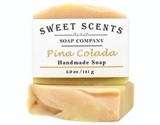 Pina Colada Soap - Handmade, Cold Process, Scented Soap