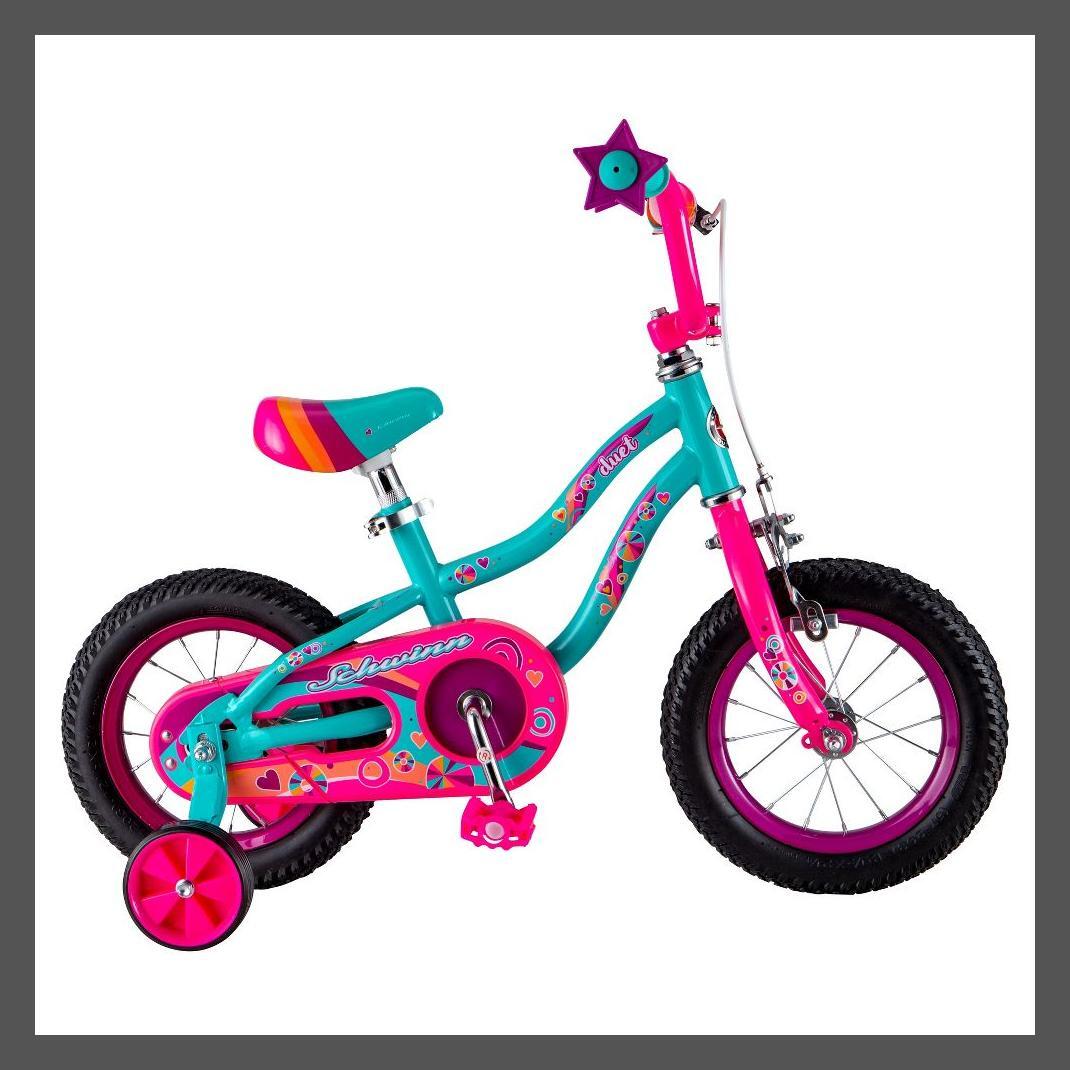 Детский велосипед Schwinn Duet 12 - Бирюзовый