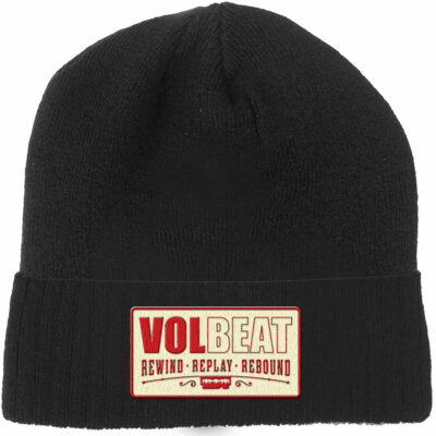 VOLBEAT BEANIE # 2 REWIND REPLAY REBOUND MÜTZE CAP WOLLMÜTZE