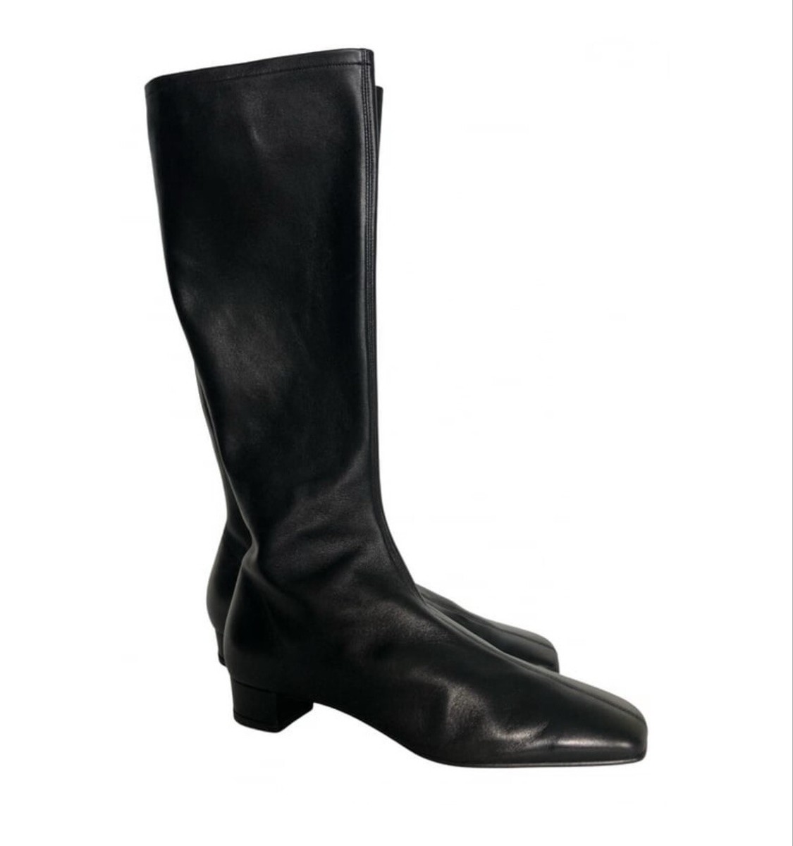 【関税込み】BY FAR ブラック Edie ブーツ BY FAR Edie knee-length Boots | Black | FARFETCH