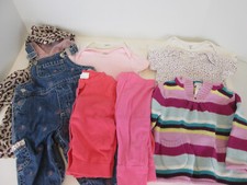Baby Girl Clothes 6-9 Months Lot Carters Old Navy Overalls Sweater