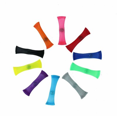 10Pcs Marble Mesh Figer Fidget Sensory Toy Occupational Therapy langba25