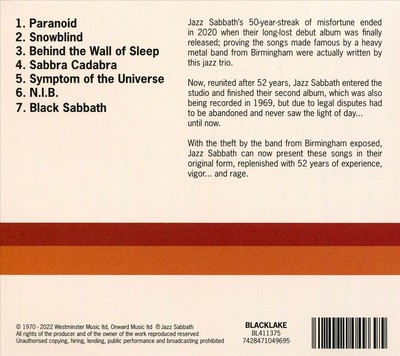 JAZZ SABBATH VOL. 2 NEW CD
