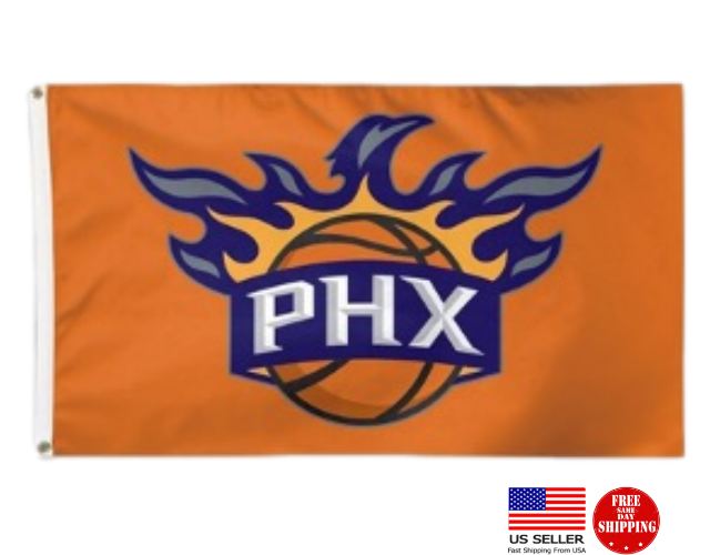 Phoenix Suns 3x5 Foot Man Cave Basketball Fan Flag USA Team Dorm Garage Banner