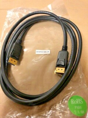 15 Stück Displayport Kabel DP-M-DP-M (2 Meter) RoHs compliant - DC: 2008