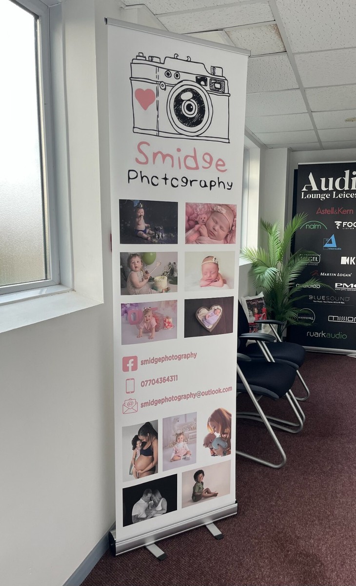 BANNER A RULLO Stampato La Tua Opera D'arte - Supporto - Foto 2