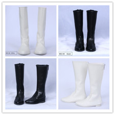 New Black/White Boots Shoes For 1/3 BJD Doll SD Doll WX3-44