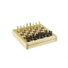 Jeu D’Échecs En Bois Weible 12x12 cm (Steckschach) 8901