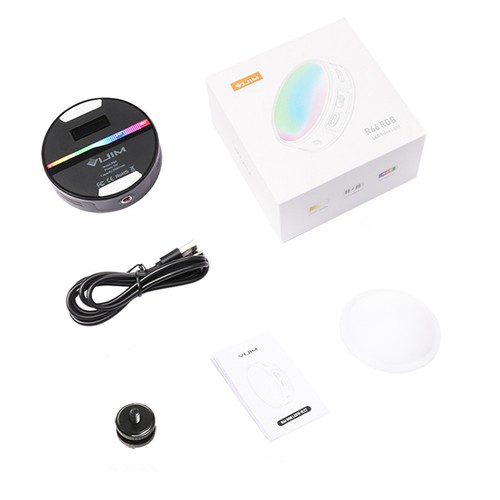 RGB LED Video Light Rechargeable Photography Fill Light Handheld Soft Light c - Picture 9 of 9