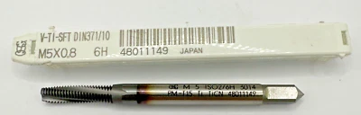 OSG V-TI-SFT M5X0.8 6H Spiral Flute Tap for Titanium and Titanium Alloys
