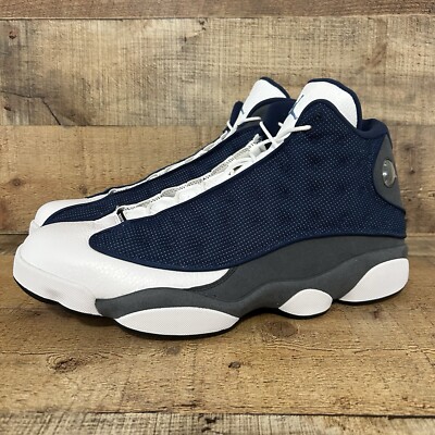 ジョーダン13 Nike Air Jordan 13 XIII Retro Mens Size 16 Flint Grey Navy Blue