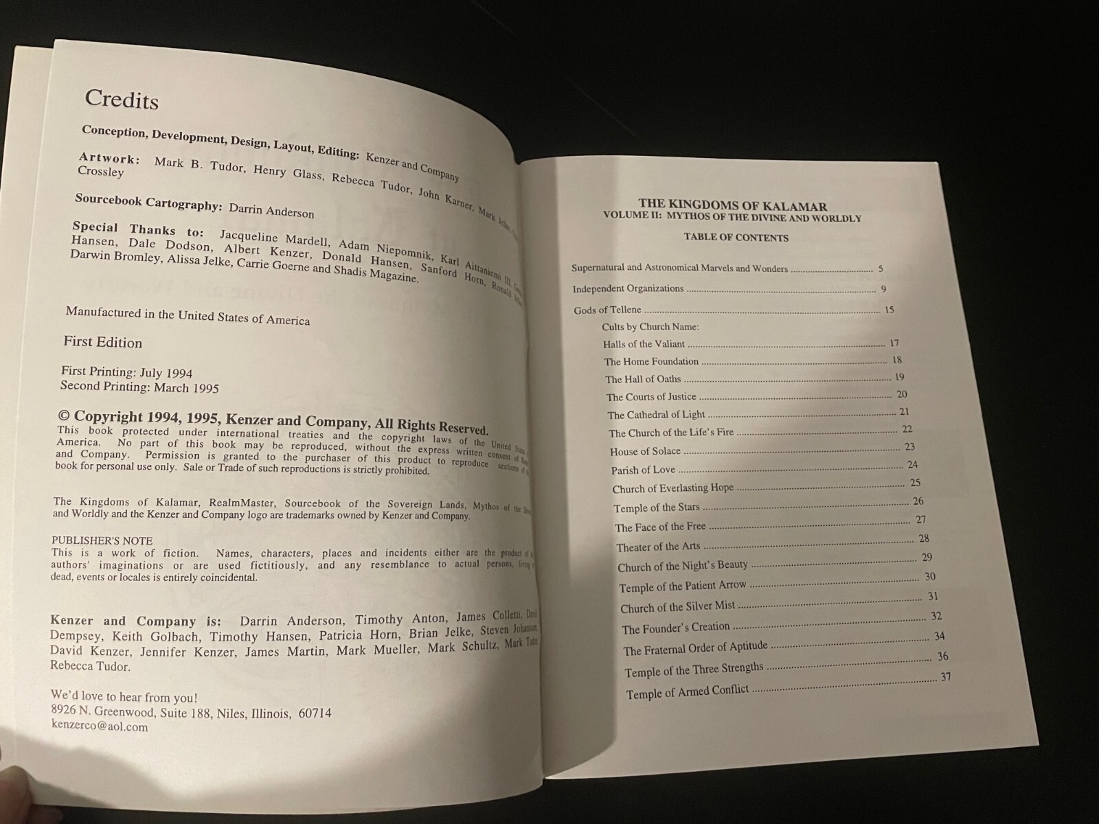 The Book of Shamans 1978 Little Soldier Games RARE Kingdom of Kalamar + BX 49