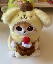 mofusand x Sanrio Characters Plush doll Pompo...