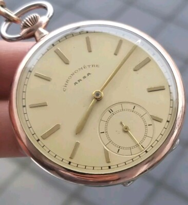 Arsa Auguste Raymond SA unitas 362 -1935 Chronometer 800 silber 