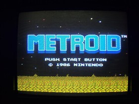 Metroid - Nintendo NES - Yellow Label Cartridge - USA