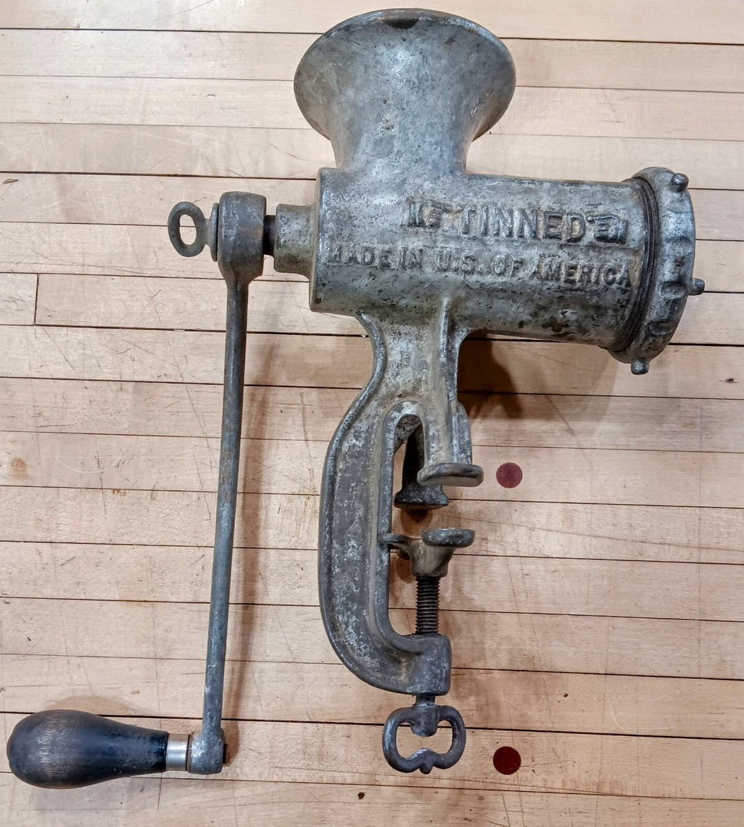 Vintage Counter Top Enterprise Tinned Meat Chopper No 10