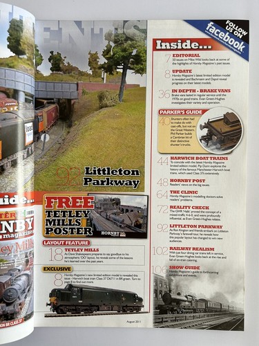 Hornby Magazine Tetley Mills A Masterpiece Of Atmospheric Modelling August 2011 - Picture 4 of 4