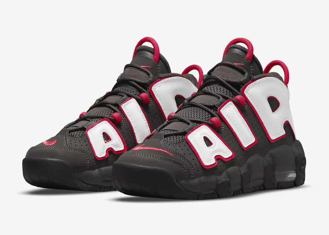 Nike Air More Uptempo 96 Ash Black Chicago Bulls Red White DH9719-200 Women&#039;s | eBay