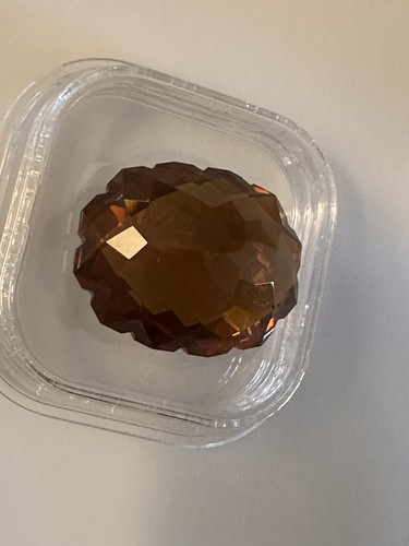I.F Clean! 29.75ct Cognac Quartz Natural Gemstone - Picture 24 of 24