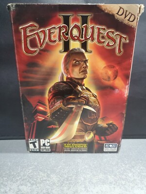EverQuest II DVD-ROM (PC, 2004) Very Good FREE Shipping 