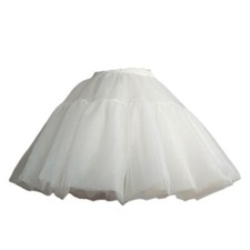 Women s Crinoline Petticoat Skirt Ball Gown Short Slips Multiple Layers