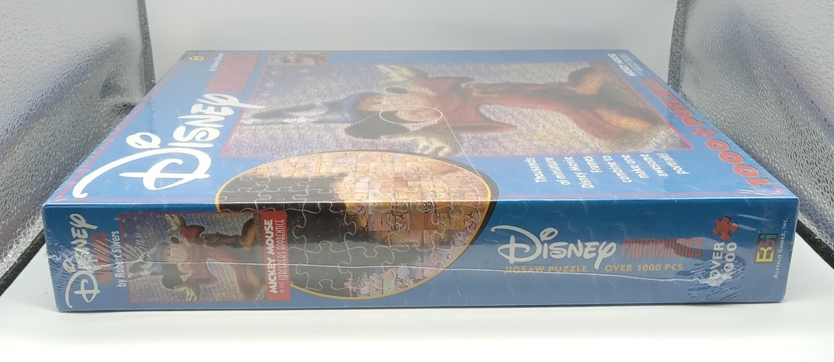 Mickey Mouse Sorcerer's Apprentice Photomosaics Puzzle 1026 Piece