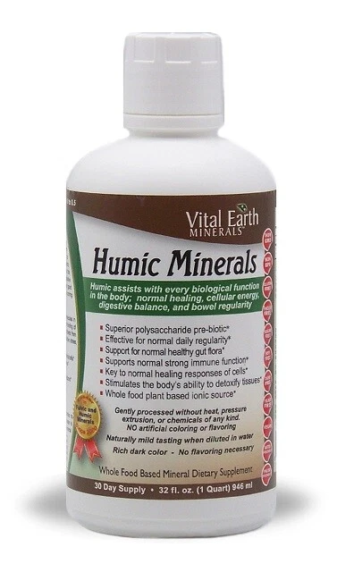 Vital Earth Minerals Humic Minerals - 32 fl oz