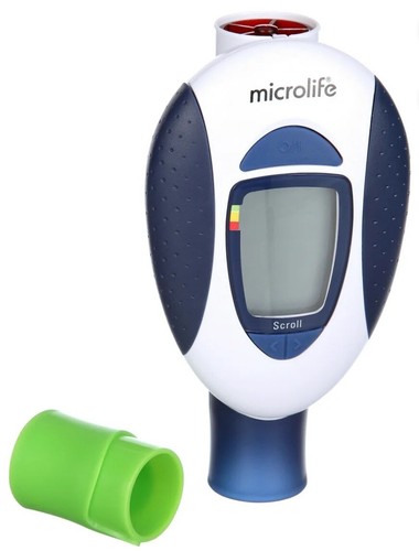 New - MICROLIFE DIGITAL PEAK FLOW RESPIRATORY METER - COPD - PEF/FEV1 - Asthma - 第 2/7 張圖片