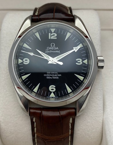 Omega Railmaster 39.2mm 2803.52.37 Boxed