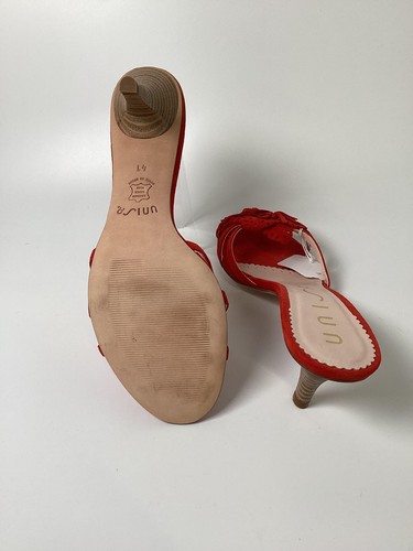 Unisa Scarlet Kidsuede Heels UK 7 - Picture 4 of 4