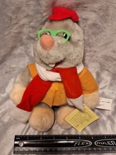 Vintage 1993 Edgar Mole 9" Plush Stuffed Toy Once Upon a Forest 20th Century Fox