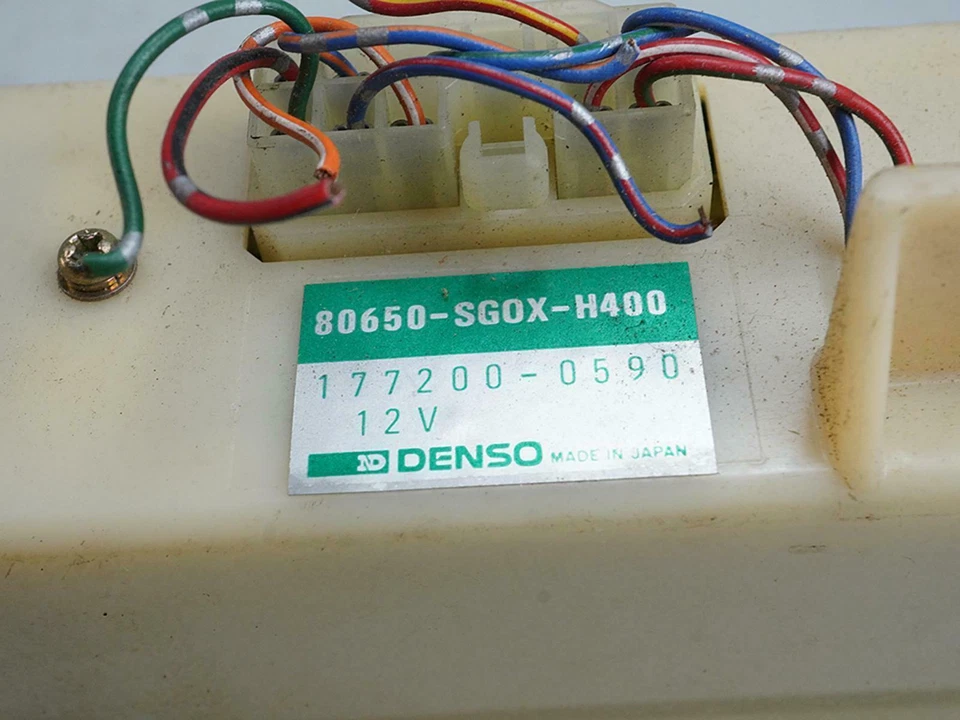 Acura Legend 1990 calentador aire acondicionado interruptor de control de temperatura 80650Sg0xh400 Foto 3 de 4