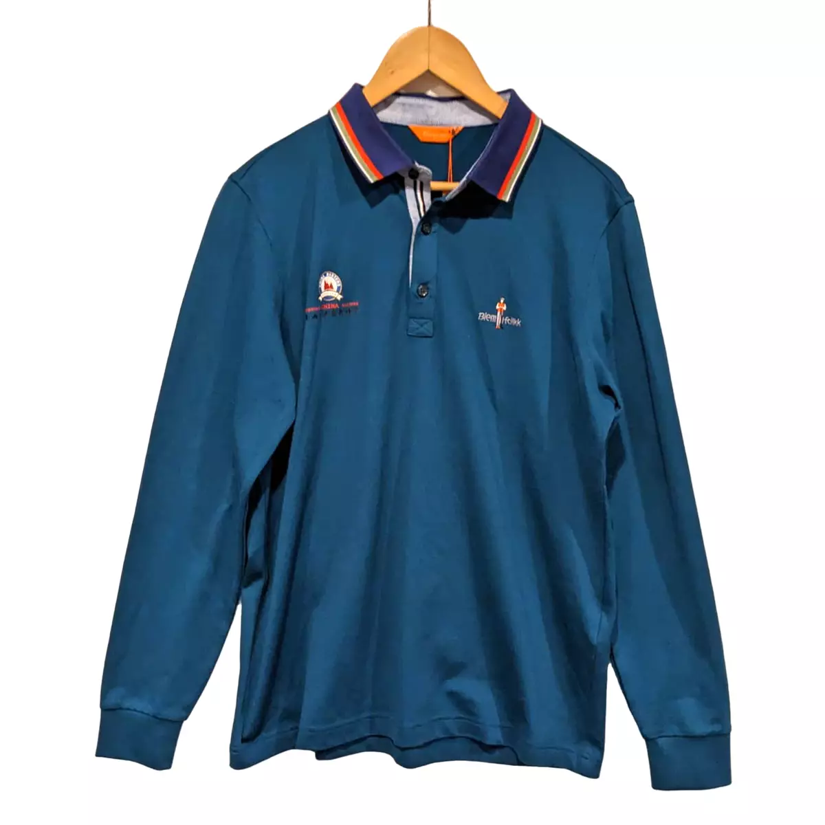 Biem L fdlkk Nanshan China Masters Long Sleeve Golf Polo Shirt eBay