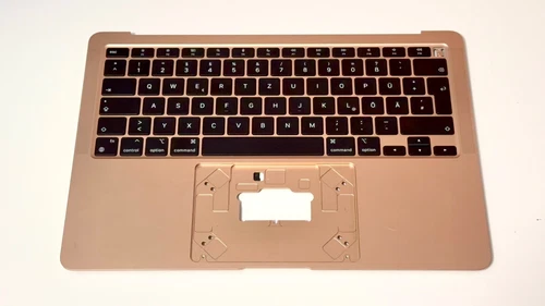 Apple MacBook Air 13" 2020 M1 A2337 Topcase Palmrest Tastatur QWERTZ rosé gold