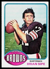 Brian Sipe, 1976 Topps, #516, Cleveland Browns, RC